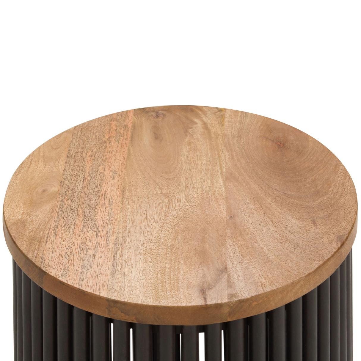 Demy - Accent Table - Natural / Black by Simpli-Home | Bel Furniture
