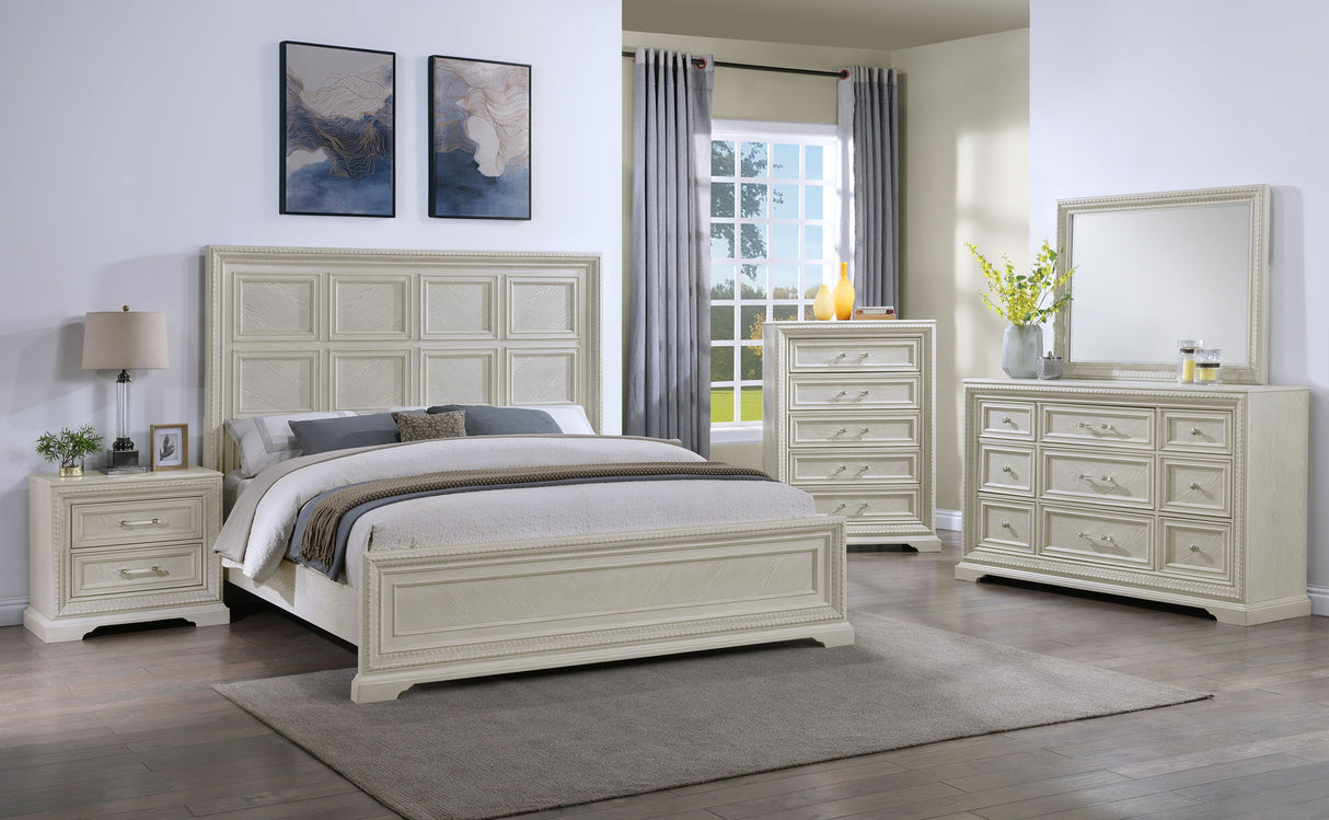 Alexandria - Bedroom Set White by Crown Mark | Bel Furniture