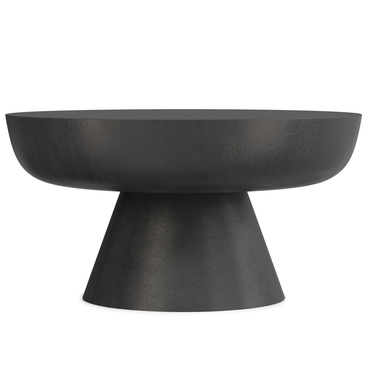 Charmaine - Cast Aluminum Coffee Table - Black by Simpli-Home | Bel Furniture