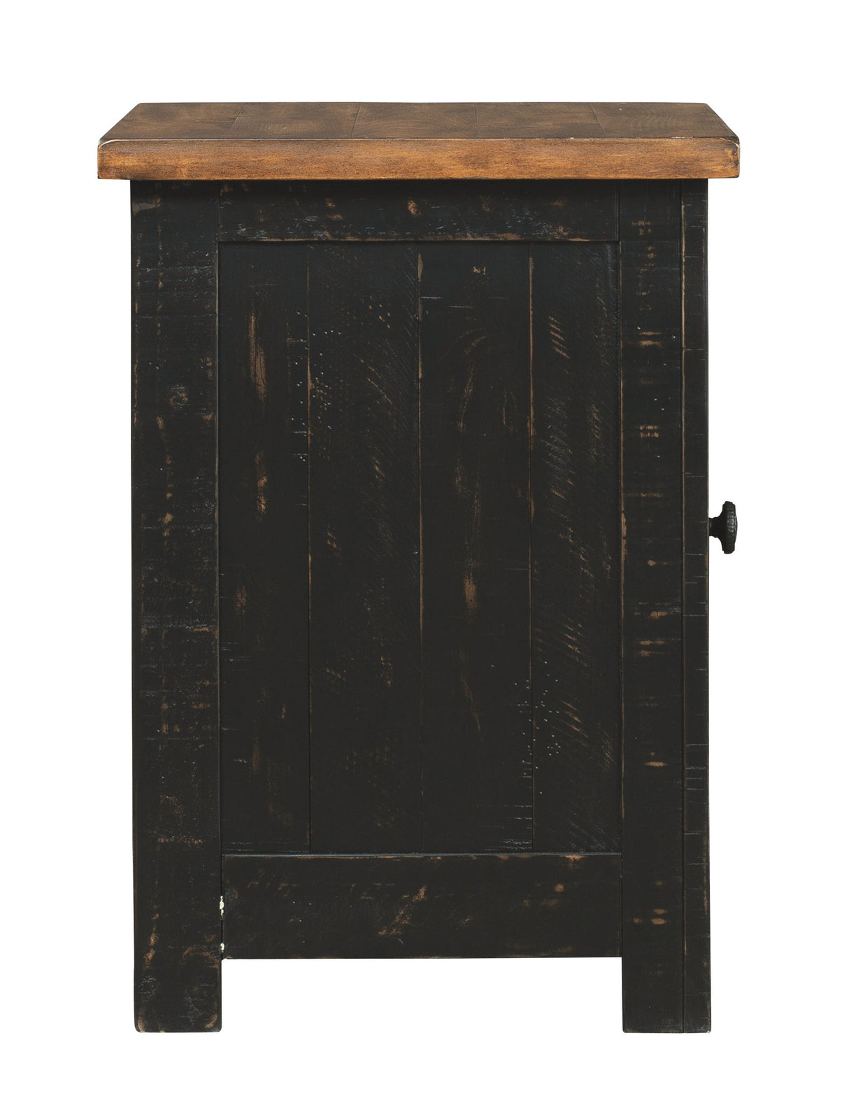 Valebeck - Black / Brown - Chair Side End Table by Signature Design by Ashley® | Bel Furniture