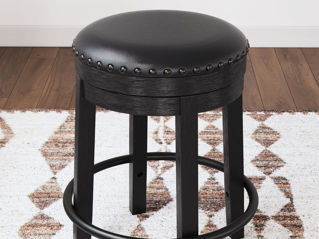 Valebeck - Upholstered Swivel Stool by Signature Design by Ashley® | Bel Furniture