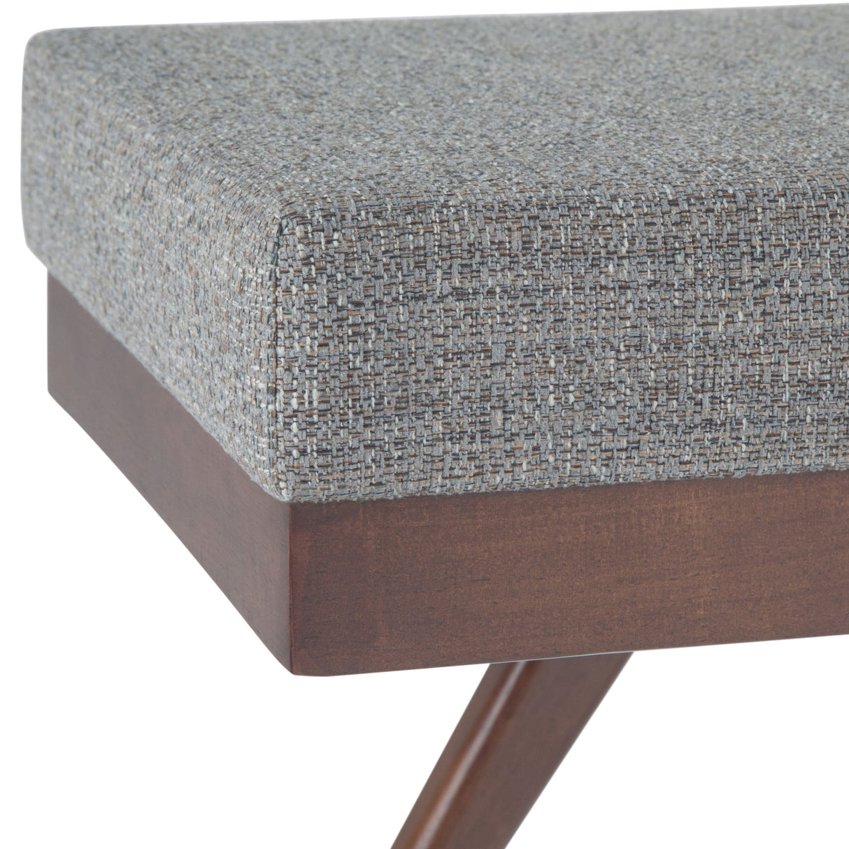 Chanelle - Mid-Century Ottoman Bench by Simpli-Home | Bel Furniture