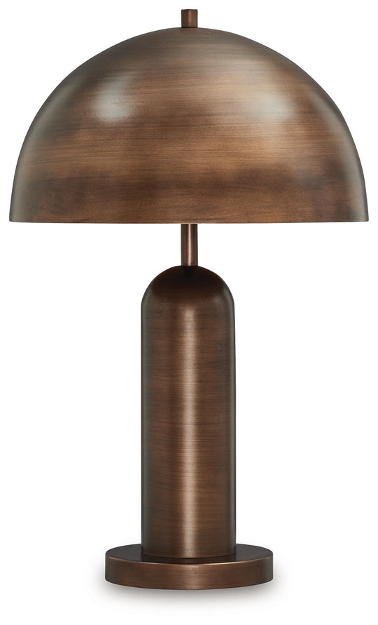 Wendfield - Metal Lamp Dark Brown Floor Lamps by Signature Design by Ashley® | Bel Furniture