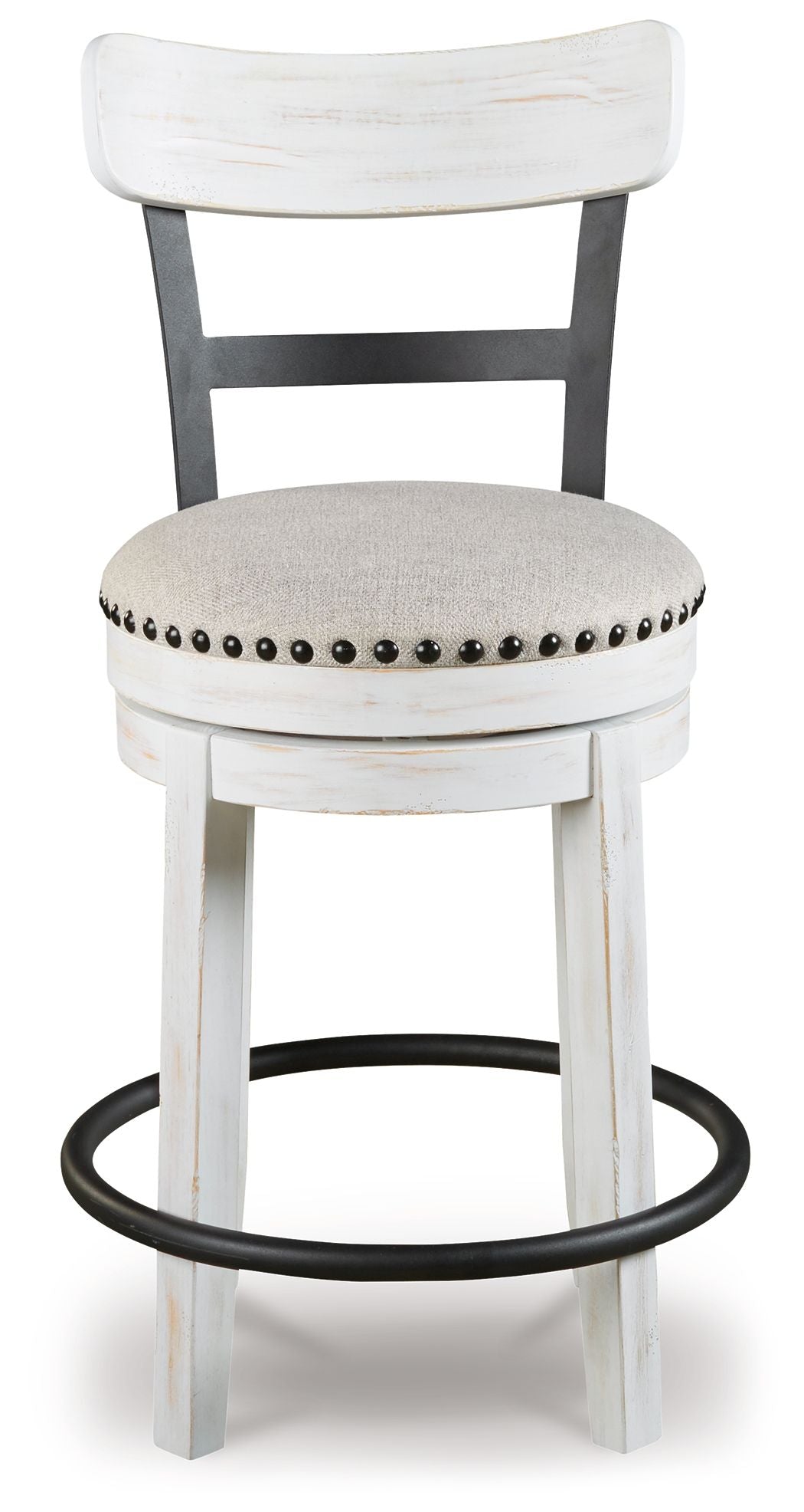 Valebeck - Full Back Swivel Stool by Signature Design by Ashley® | Bel Furniture
