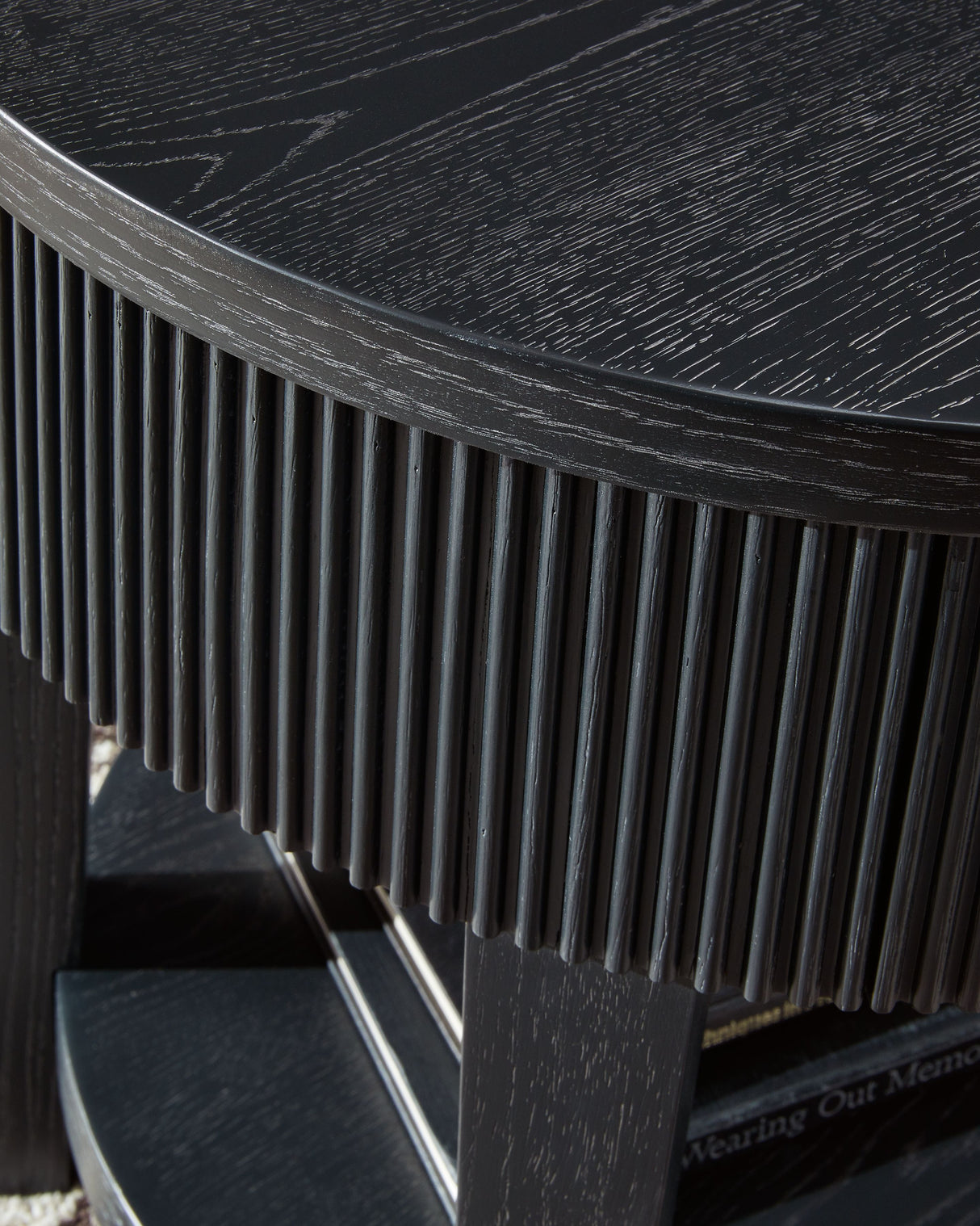 Marstream - Black - Round End Table by Signature Design by Ashley® | Bel Furniture