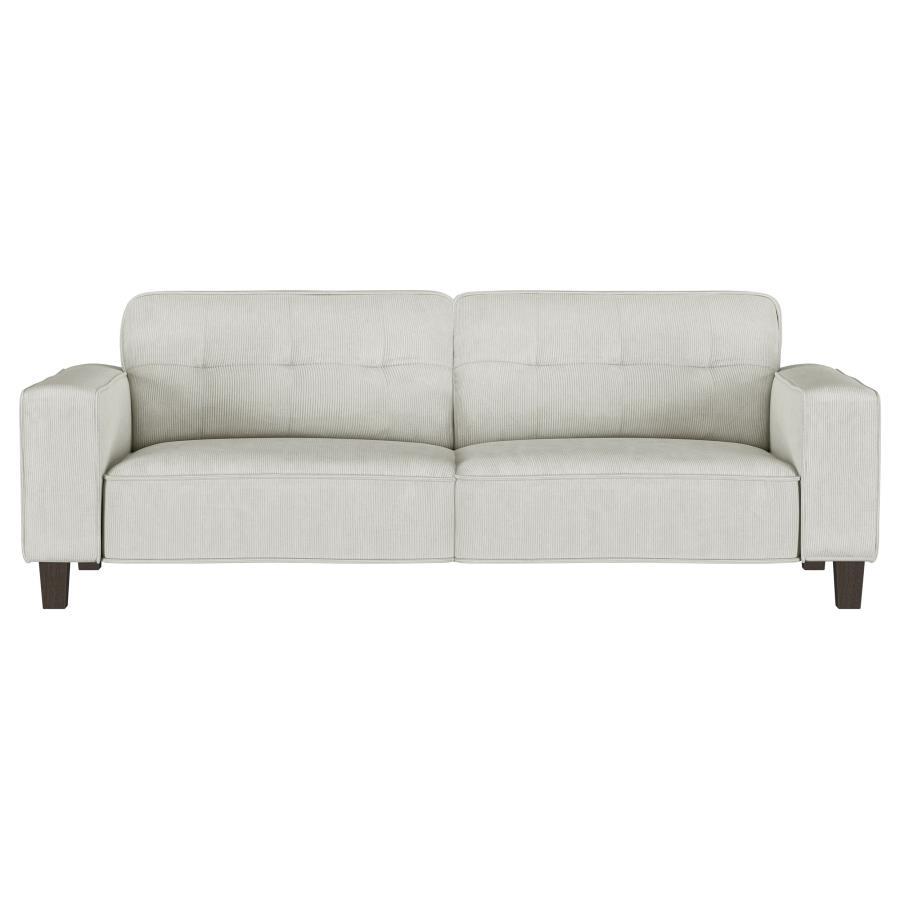 Deerhurst - Upholstered Tufted Track Arm Sofa Set by Coaster Fine Furniture | Bel Furniture