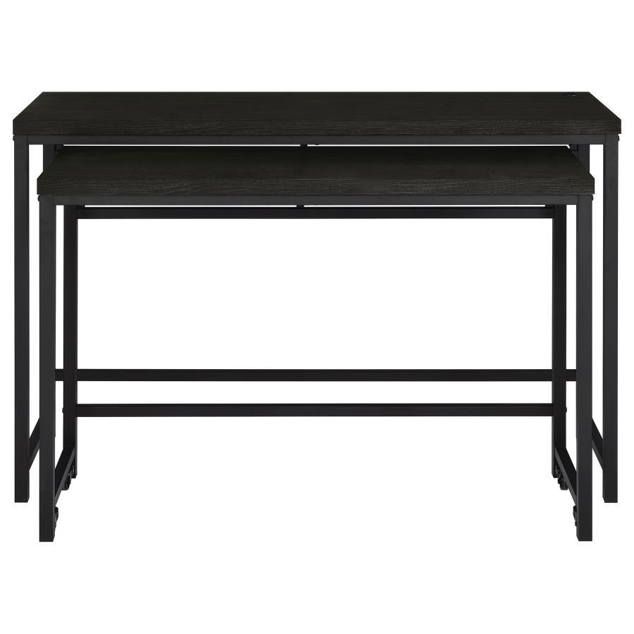 Hawes - 4 Piece Multipurpose Counter Height Table Set - Black by Coaster Fine Furniture | Bel Furniture