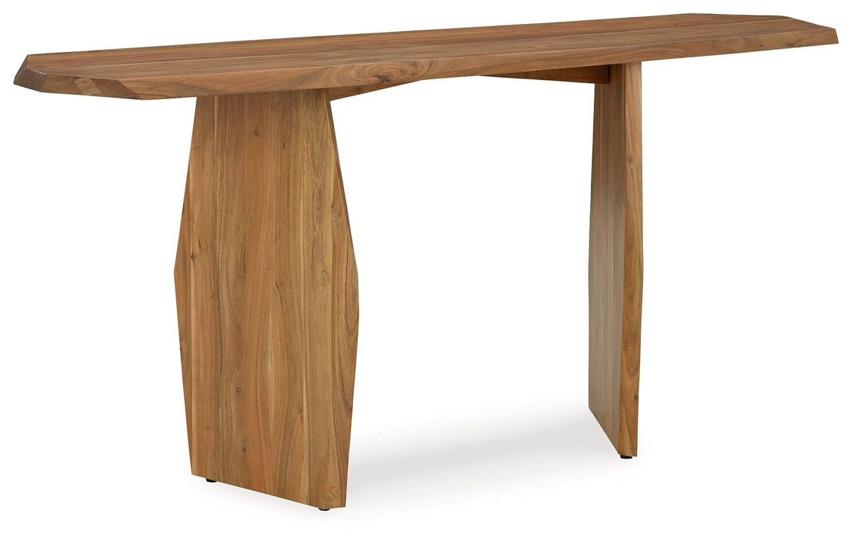 Holward - Natural - Console Sofa Table by Signature Design by Ashley® | Bel Furniture
