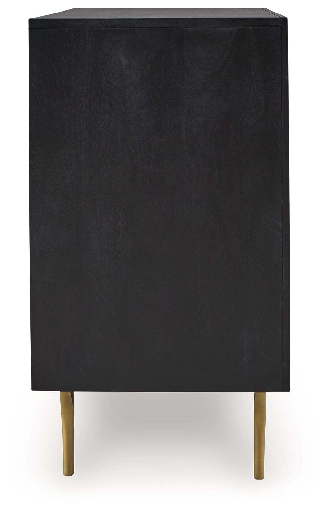 Tayner - Black / Gold Finish - Accent Cabinet by Signature Design by Ashley® | Bel Furniture