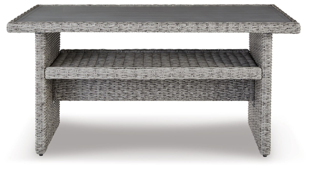 Naples Beach - Light Gray - RECT Multi-Use Table by Signature Design by Ashley® | Bel Furniture