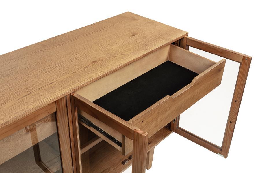 Middleton - 4-Door Sideboard Server With Dual Drawers by Coaster Fine Furniture | Bel Furniture