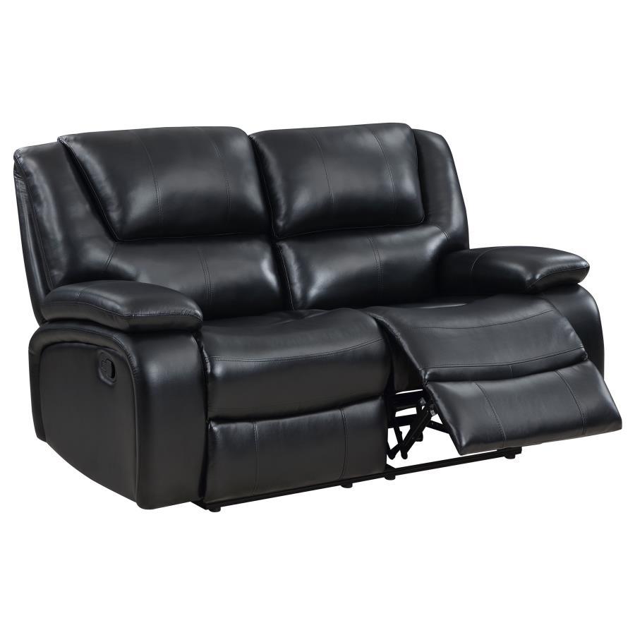Camila - Upholstered Motion Reclining Loveseat by Coaster Fine Furniture | Bel Furniture