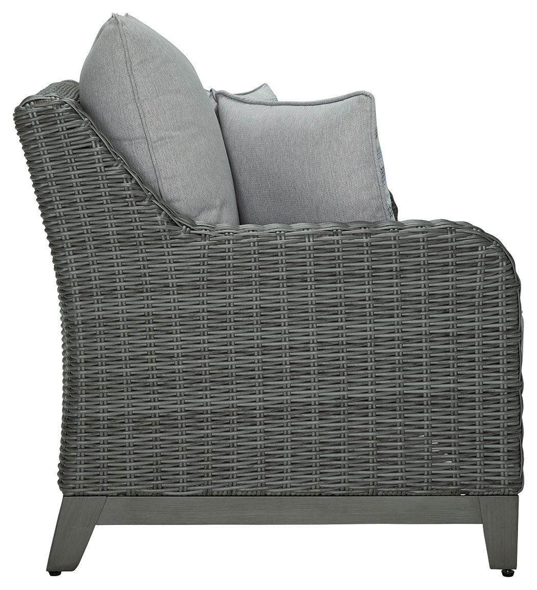 Elite Park - Gray - Loveseat w/Cushion by Signature Design by Ashley® | Bel Furniture