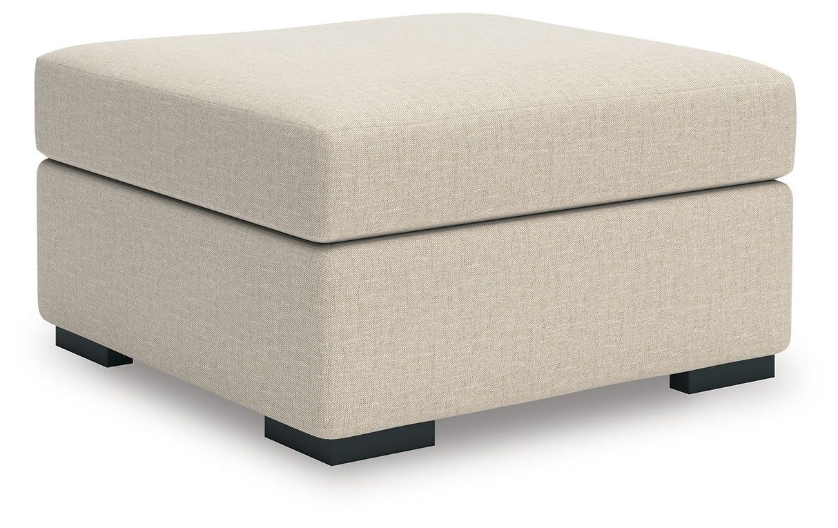 LadyMae - Twill - Oversized Accent Ottoman by Benchcraft® | Bel Furniture