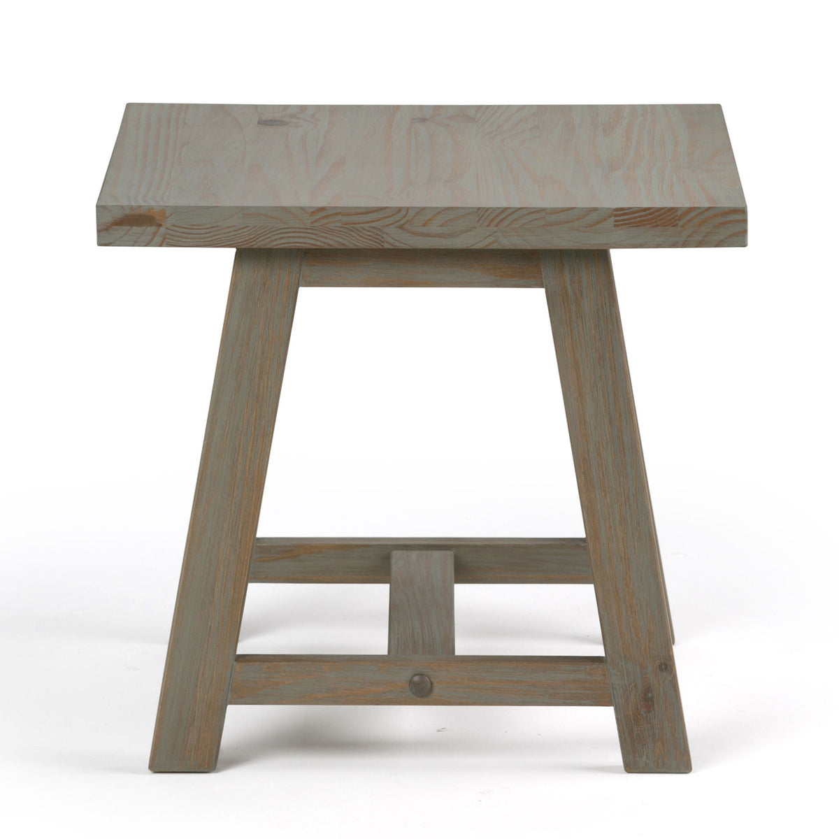 Sawhorse - End Table - Light Brown