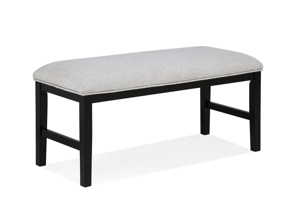 Sebastian - Bench - Black / Gray by Crown Mark | Bel Furniture