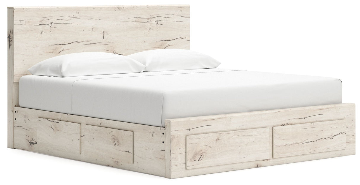 Lawroy - Panel Bed With Storage by Signature Design by Ashley® | Bel Furniture