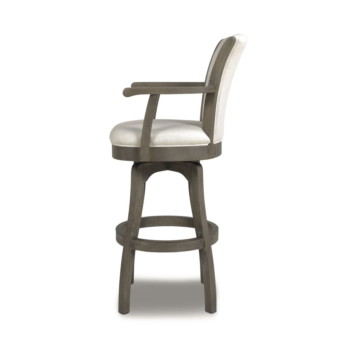 Williams - Swivel Bar Stool With Armrests by Jennifer Taylor Home | Bel Furniture