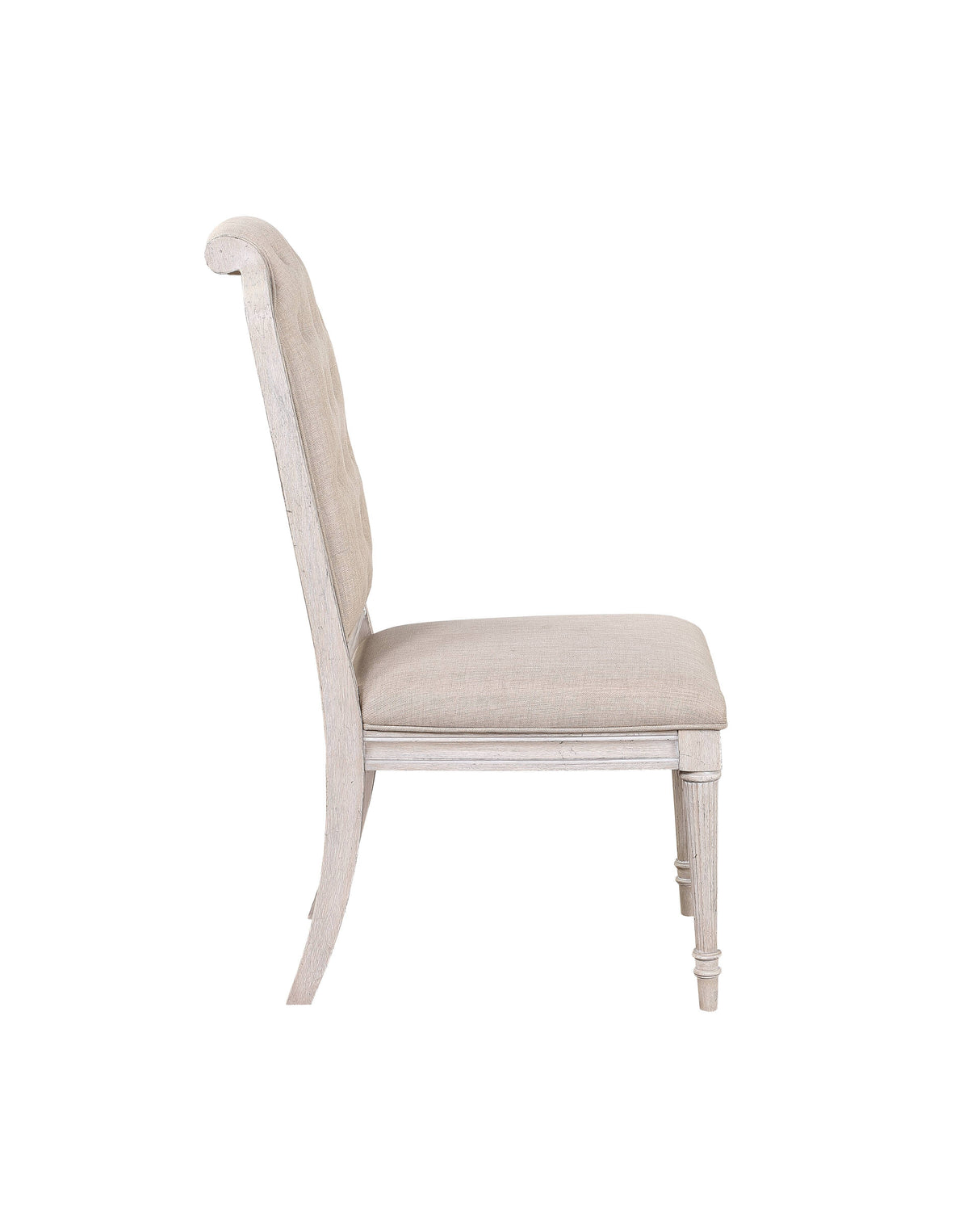 Wynsor - Side Chair (Set of 2) - Antique Champagne by Urban Nest | Bel Furniture