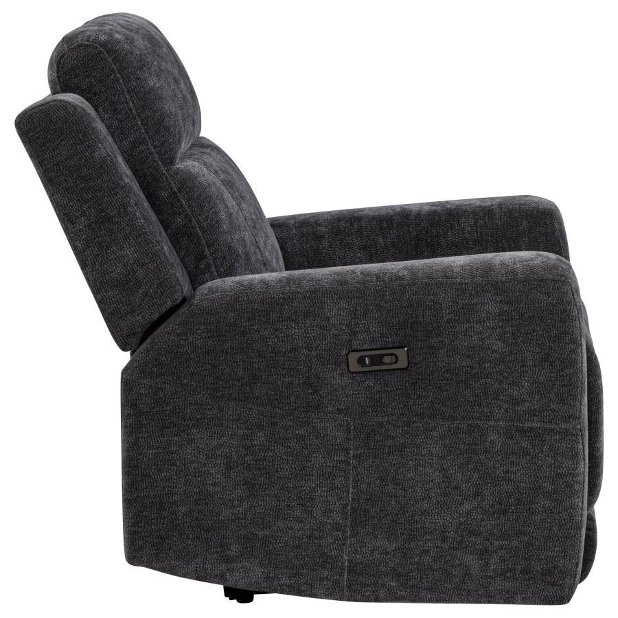 Kennett - Chenille Upholstered Power Recliner Chair