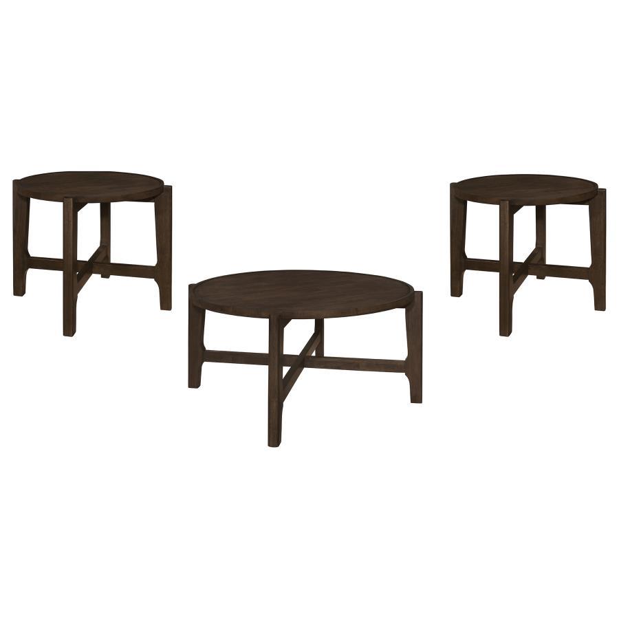 Cota - Solid Wood Coffee And End Table Set by Coaster Fine Furniture | Bel Furniture