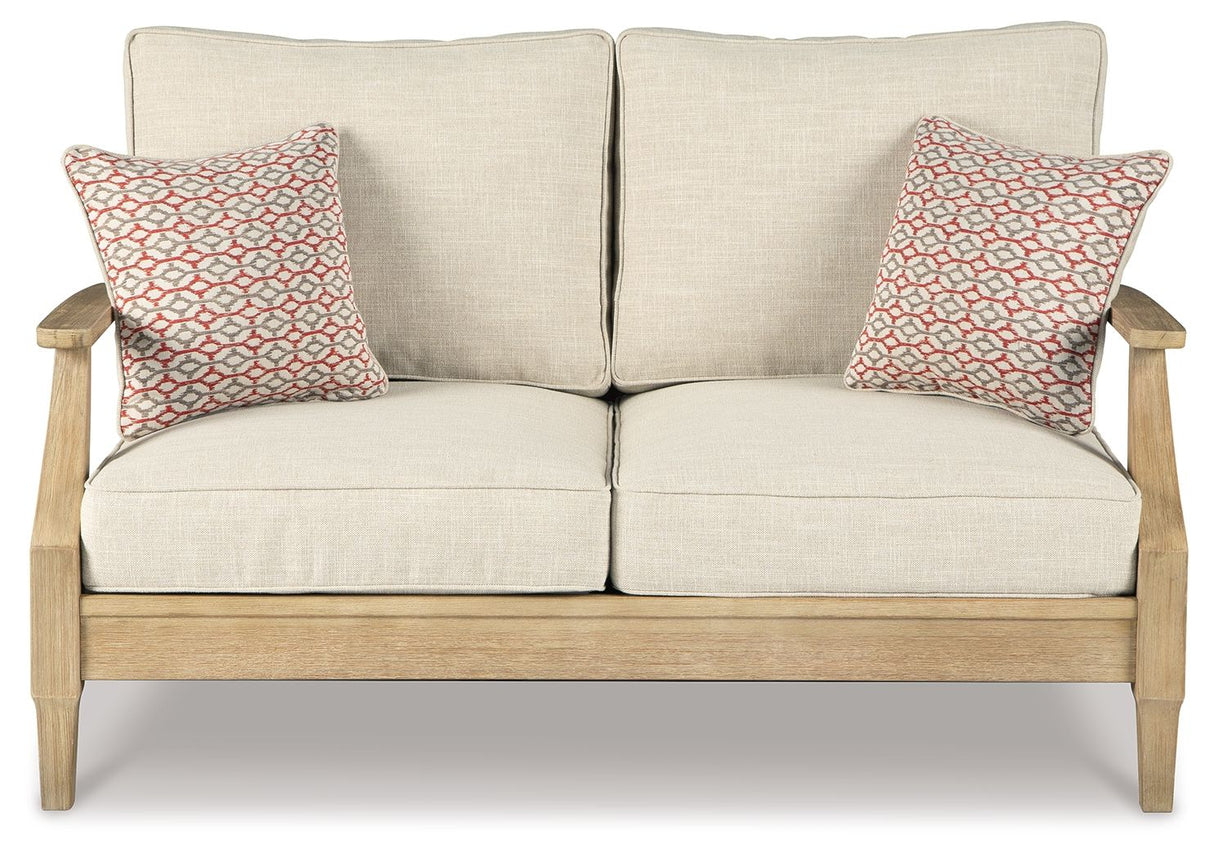 Clare View - Beige - Loveseat w/Cushion by Signature Design by Ashley® | Bel Furniture
