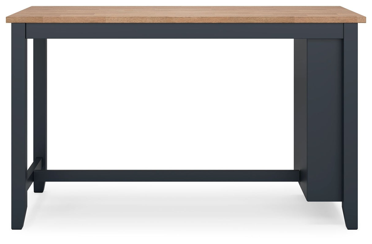 Gesthaven - Rectangular Dining Room Counter Table by Signature Design by Ashley® | Bel Furniture