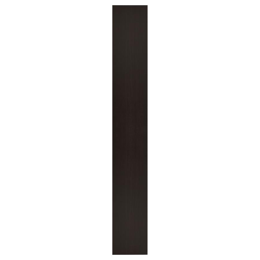 Eliam - 8-Shelf Bookcase - Cappuccino by CoasterEveryday | Bel Furniture