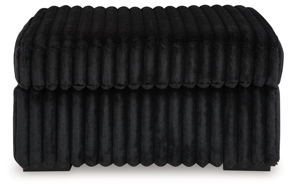 Midnight-Madness - Oversized Accent Ottoman by Signature Design by Ashley® | Bel Furniture