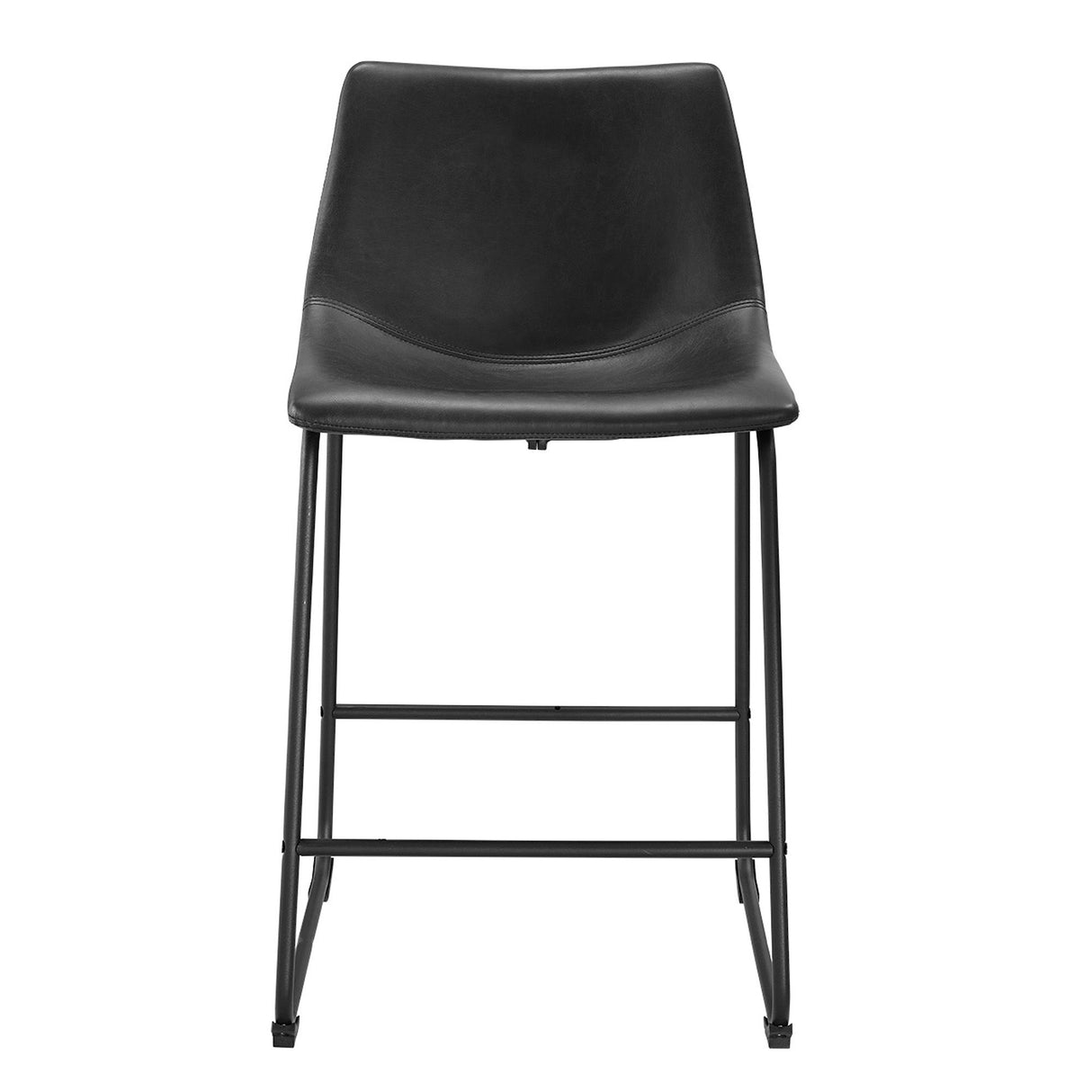 Industrial Counter Stools (Set of 2) by Walker Edison | Bel Furniture