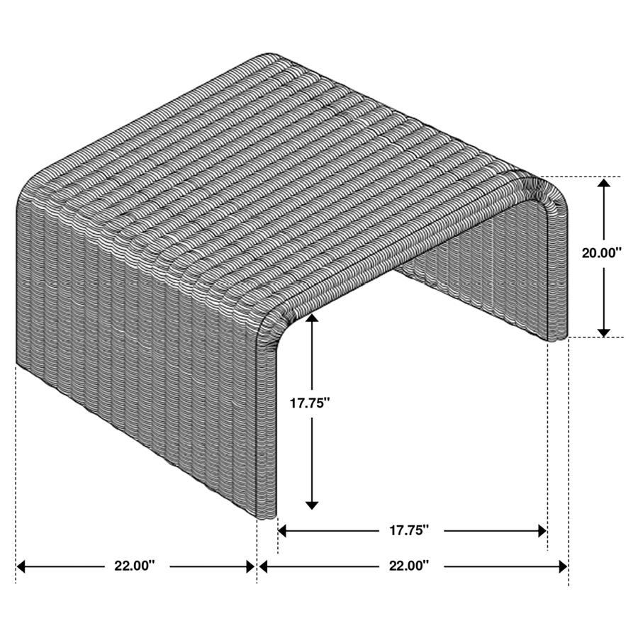 Cahya - Rattan Coffee And End Table Set by Coaster Fine Furniture | Bel Furniture