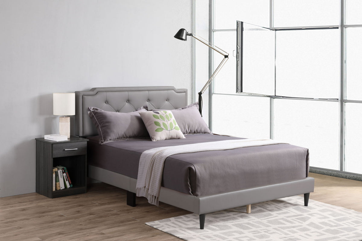 Button Tufted Bed Charming For Cozy Spaces