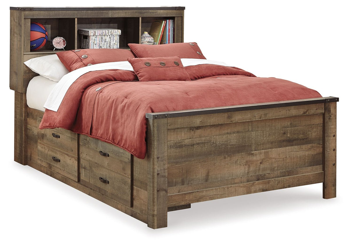 Trinell - Bookcase Storage Bed by Signature Design by Ashley® | Bel Furniture