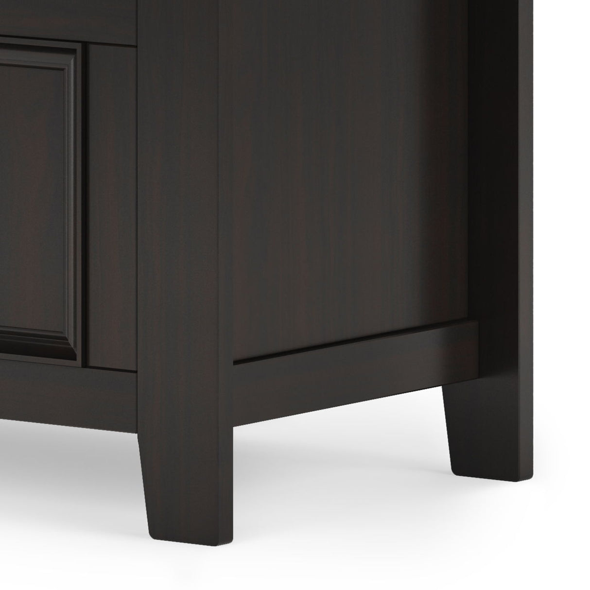 Amherst - Small Transitional Entryway Storage Bench by Simpli-Home | Bel Furniture