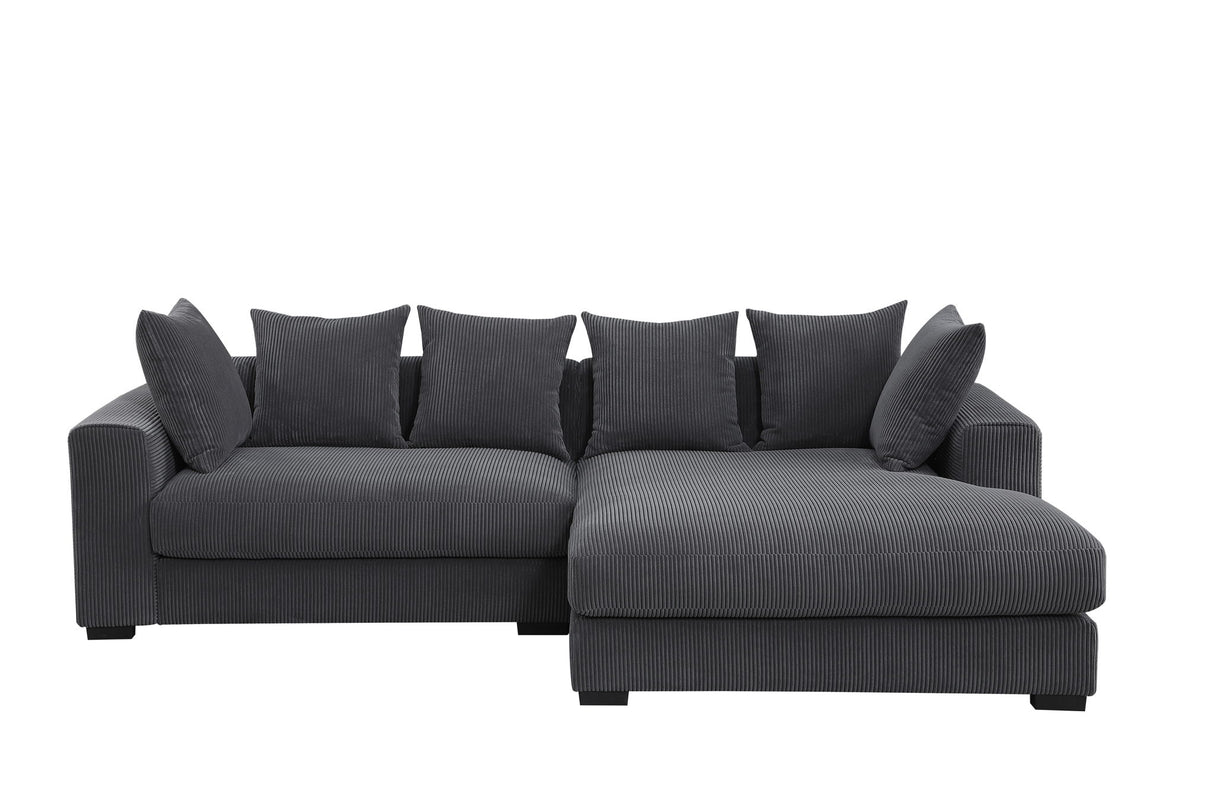 Naomi - 3 Piece Upholstered Sectional by Cynthia's Furniture | Bel Furniture