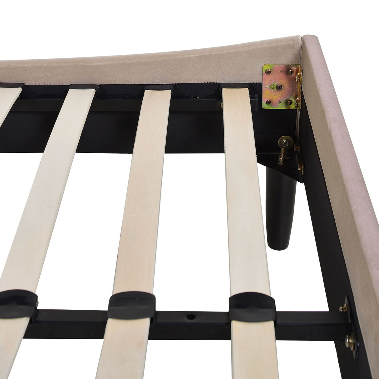 Aspen - Vertical Tufted Modern Headboard Platform Bed Set by Jennifer Taylor Home | Bel Furniture