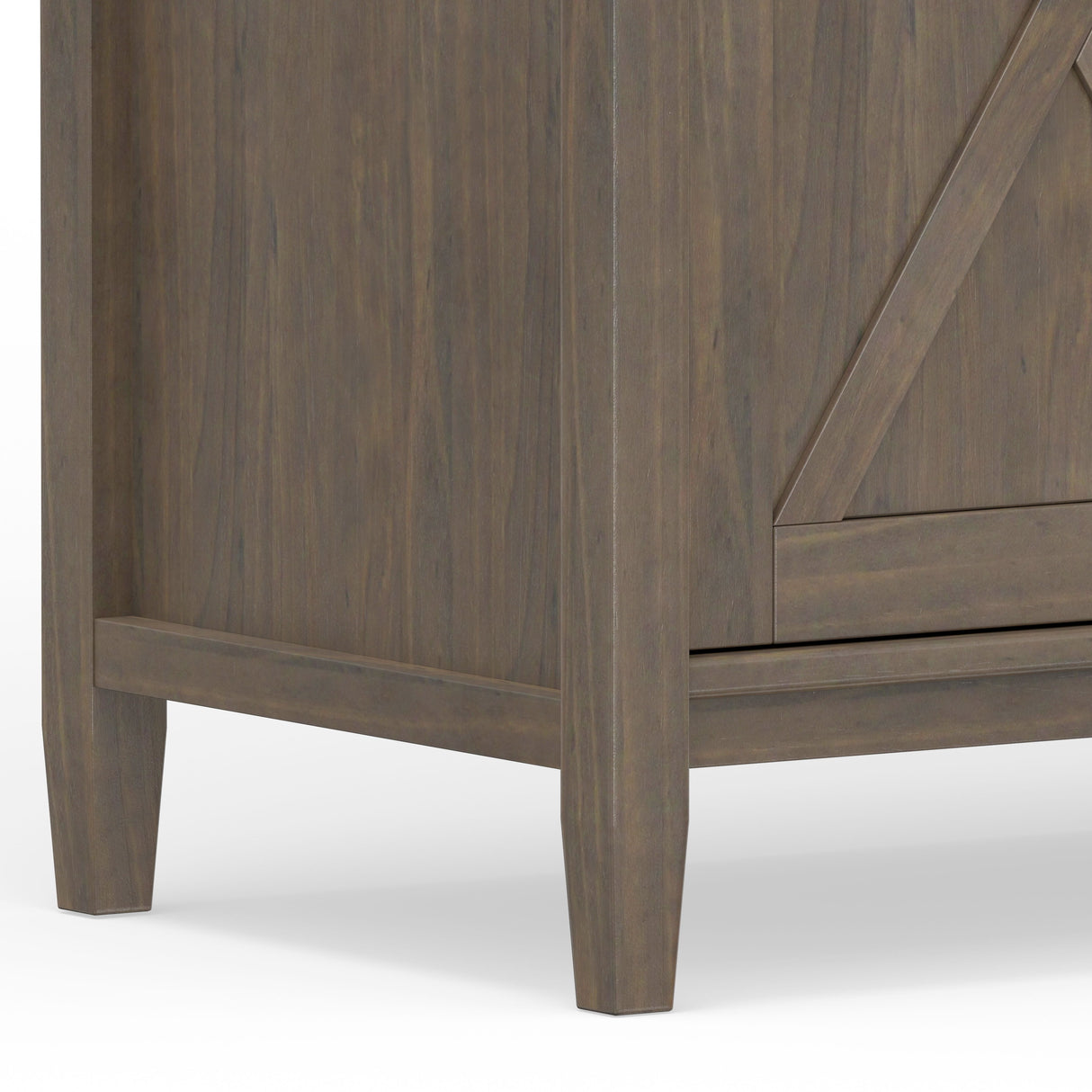 Ela - Sideboard - Smoky Brown by Simpli-Home | Bel Furniture