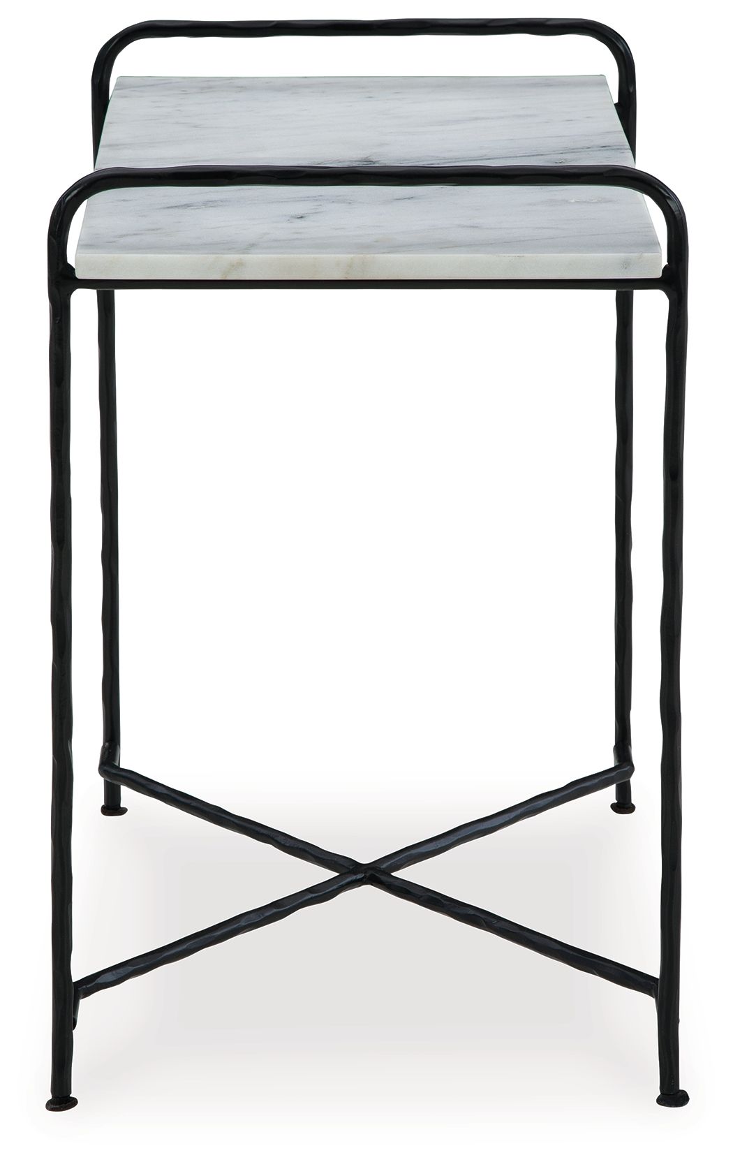 Ashber - White / Black - Accent Table by Signature Design by Ashley® | Bel Furniture