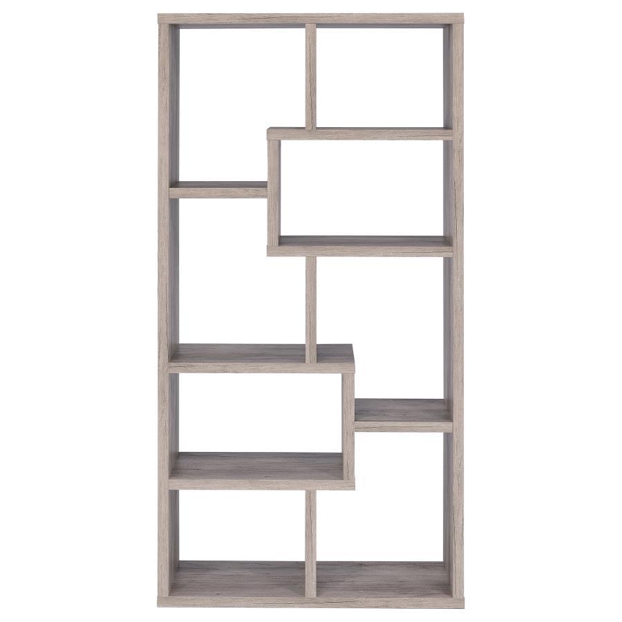 Theo - 6-Shelf Bookshelf by CoasterEveryday | Bel Furniture