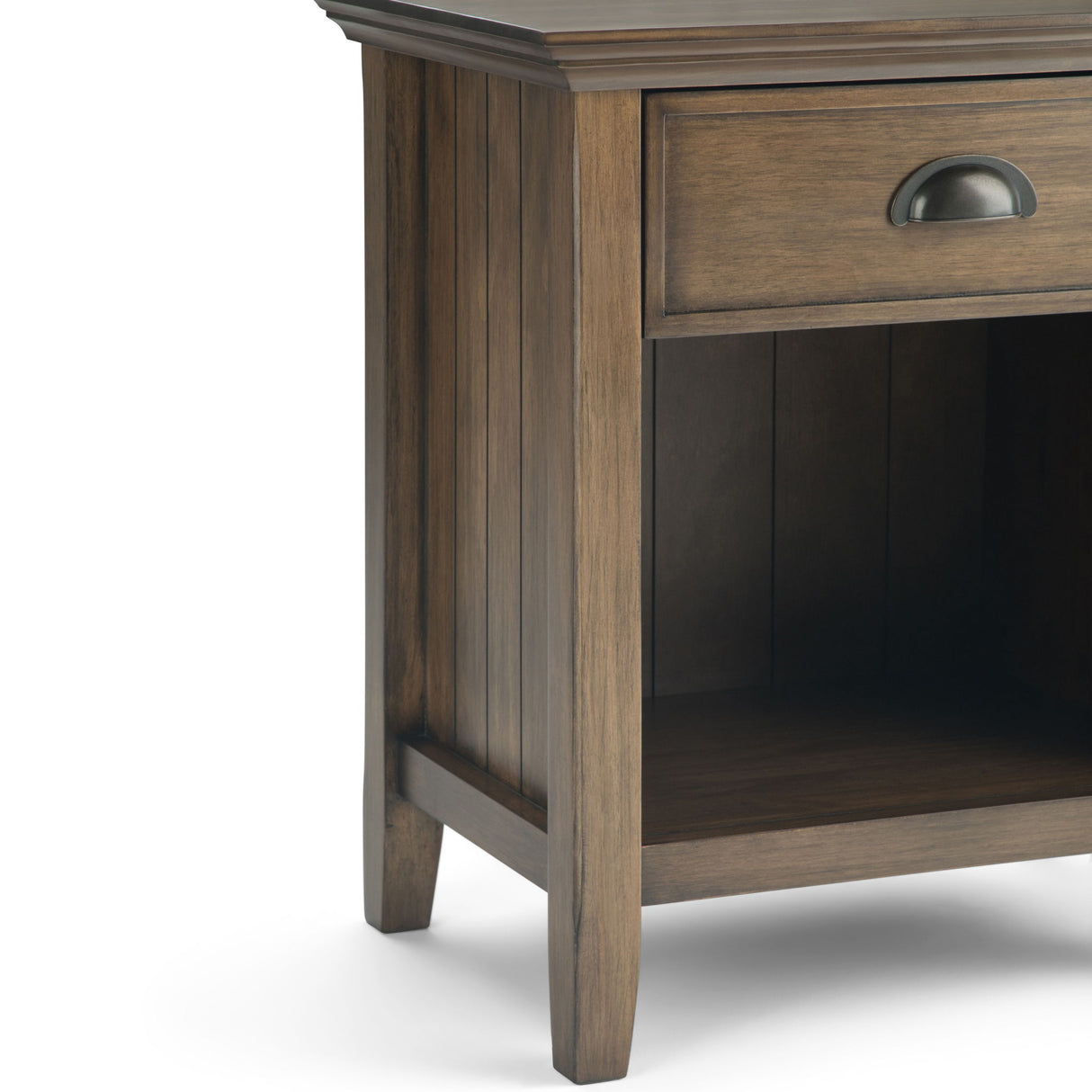 Acadian - Bedside Table, Handcrafted by Simpli-Home | Bel Furniture