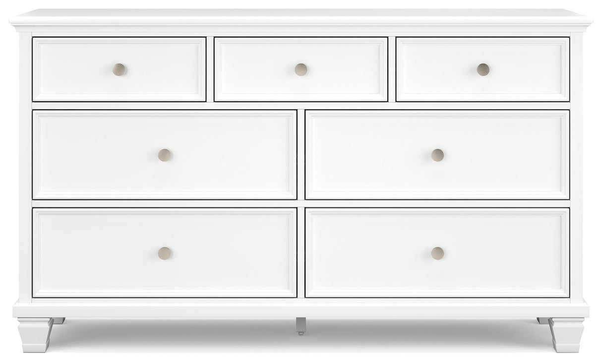 Fortman - White - Dresser by Signature Design by Ashley® | Bel Furniture