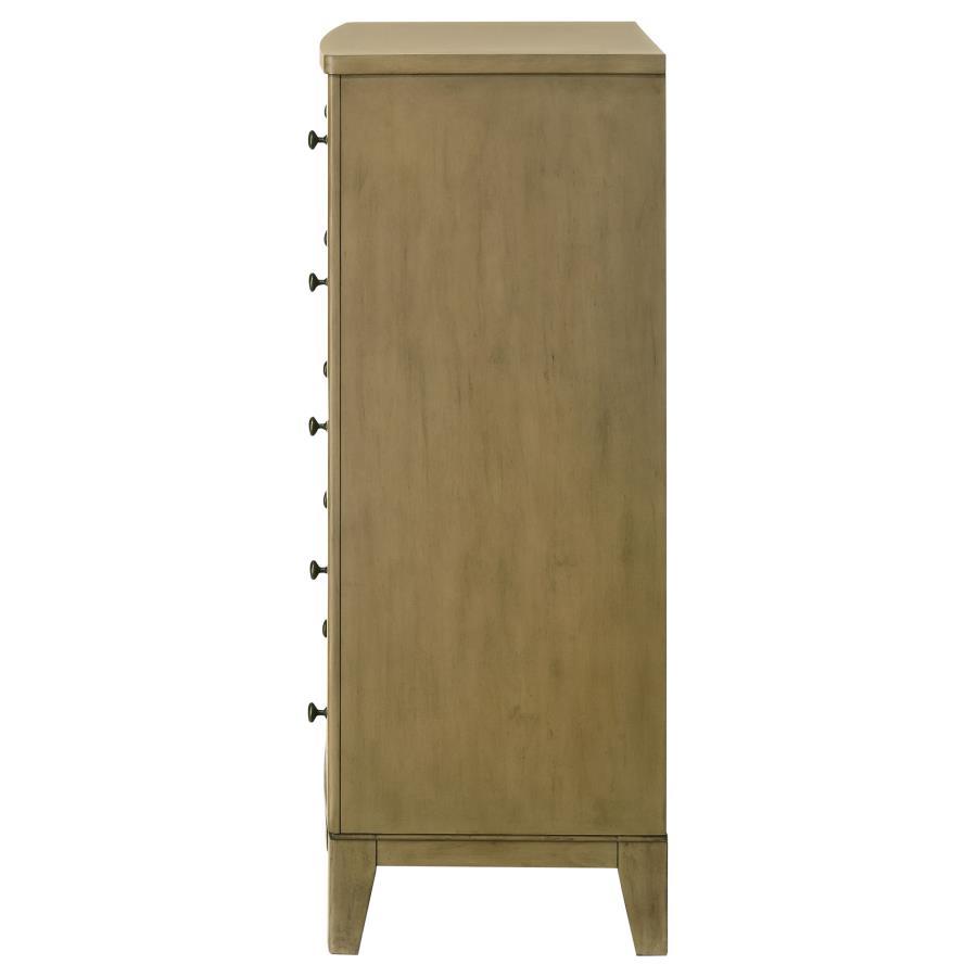 Granada - 5-Drawer Bedroom Chest Of Drawers - Natural Pine by Coaster Fine Furniture | Bel Furniture