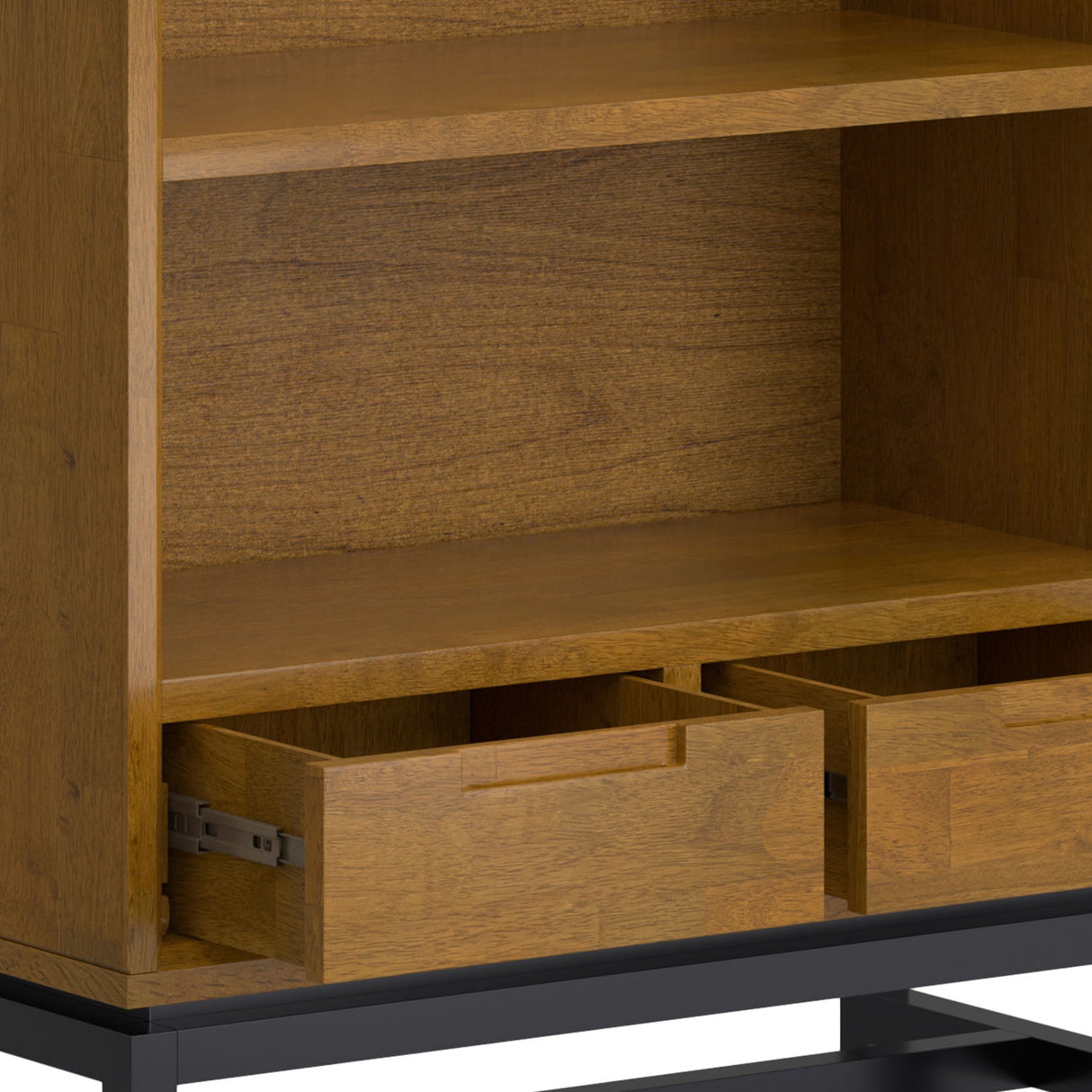 Banting - Mid Century Handcrafted Bookcase by Simpli-Home | Bel Furniture