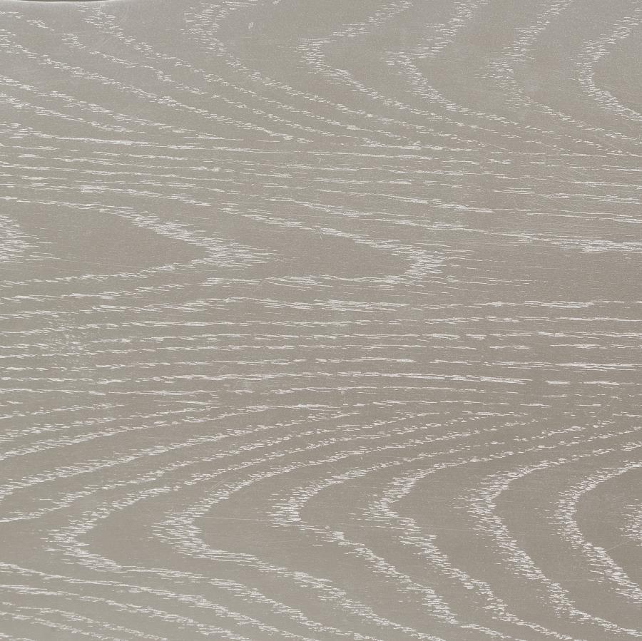 Evangeline - Curved Fabric Upholstered Bench - Silver Oak by Coaster Fine Furniture | Bel Furniture