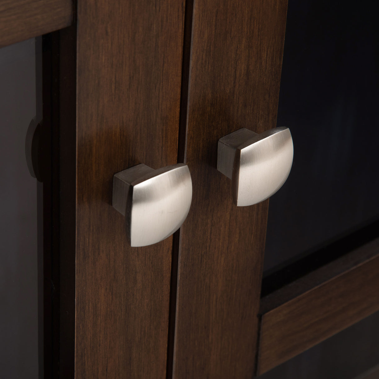 Acadian - Medium Storage Cabinet - Natural Aged Brown by Simpli-Home | Bel Furniture