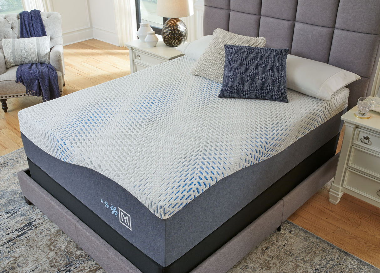 Millennium - Cushion Firm Gel Hybrid Mattress, Foundation by Sierra Sleep® by Ashley | Bel Furniture