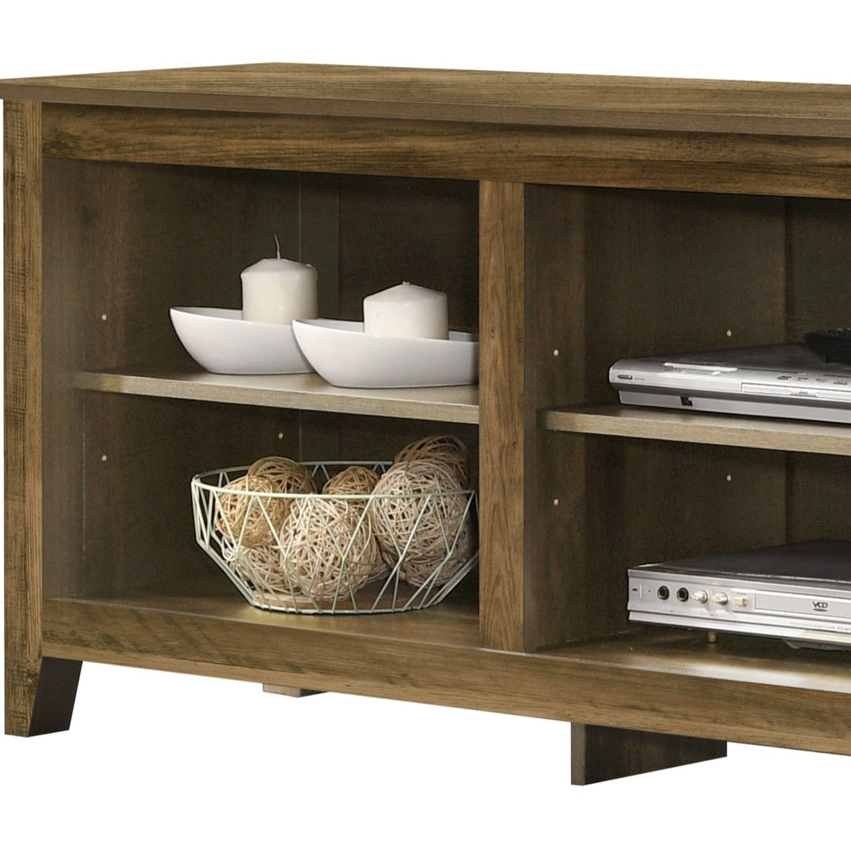 Benito - TV Stand With Open Shelves And Cable Management by Lilola Home | Bel Furniture