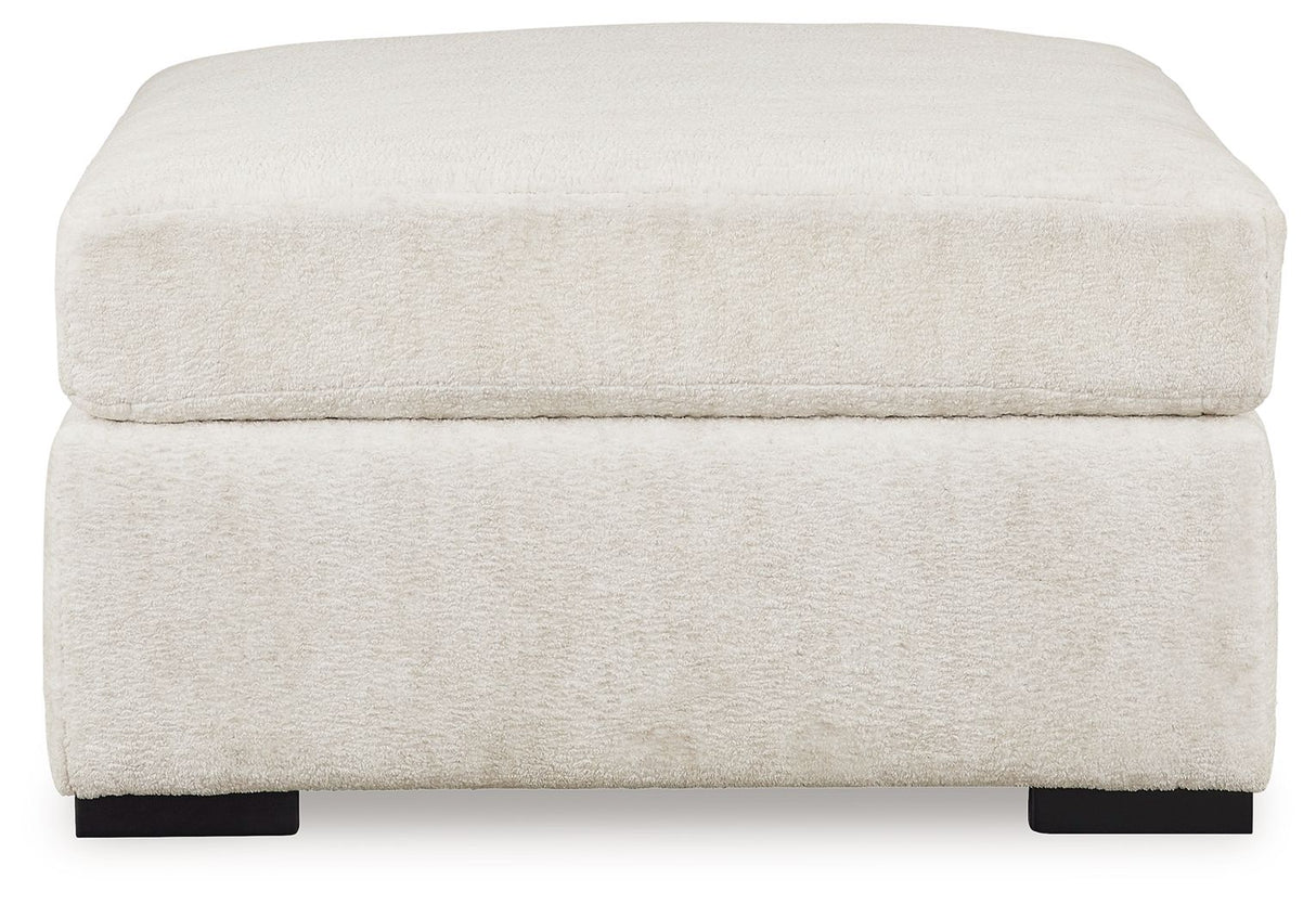 Chessington - Ivory - Oversized Accent Ottoman by Signature Design by Ashley® | Bel Furniture