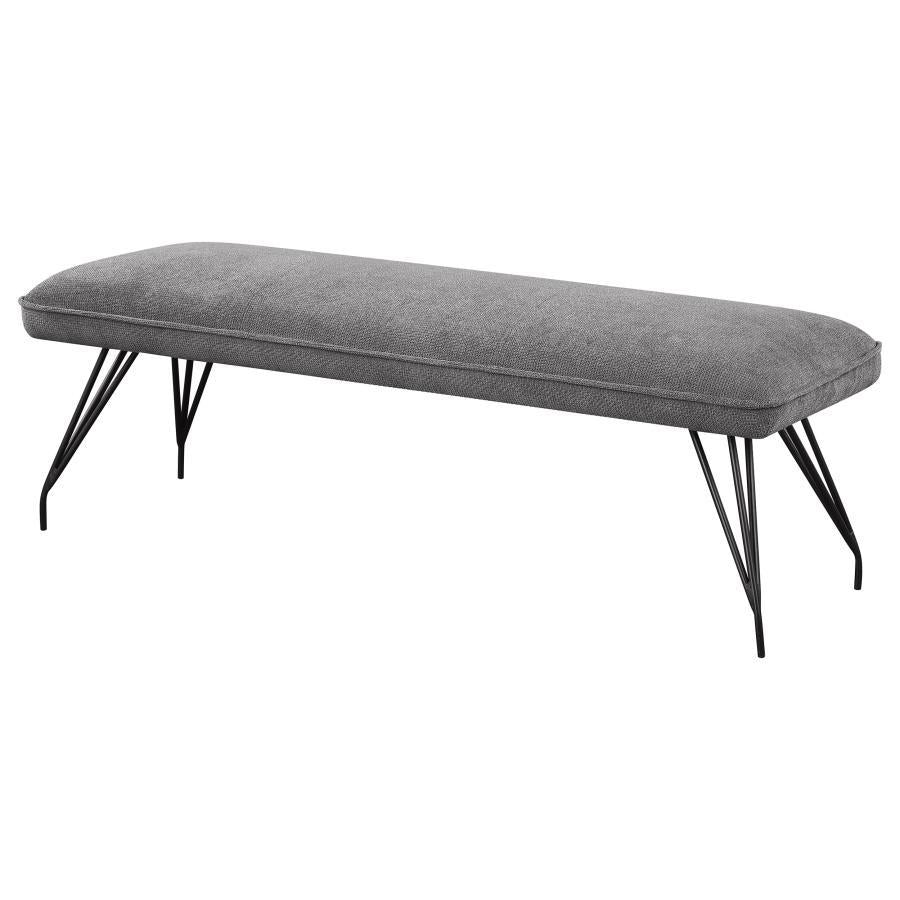 Dodson - Fabric Upholstered Dining Bench by Coaster Fine Furniture | Bel Furniture