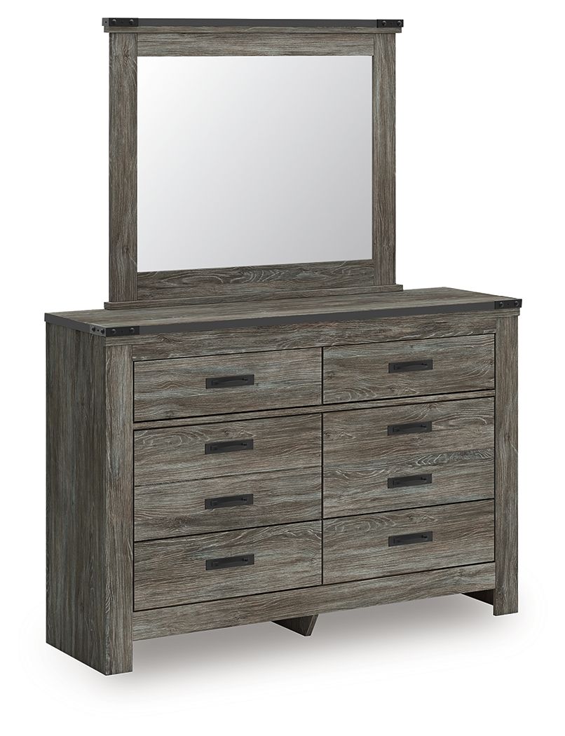 Frandern - Bookcase Panel Bedroom Set With Storage